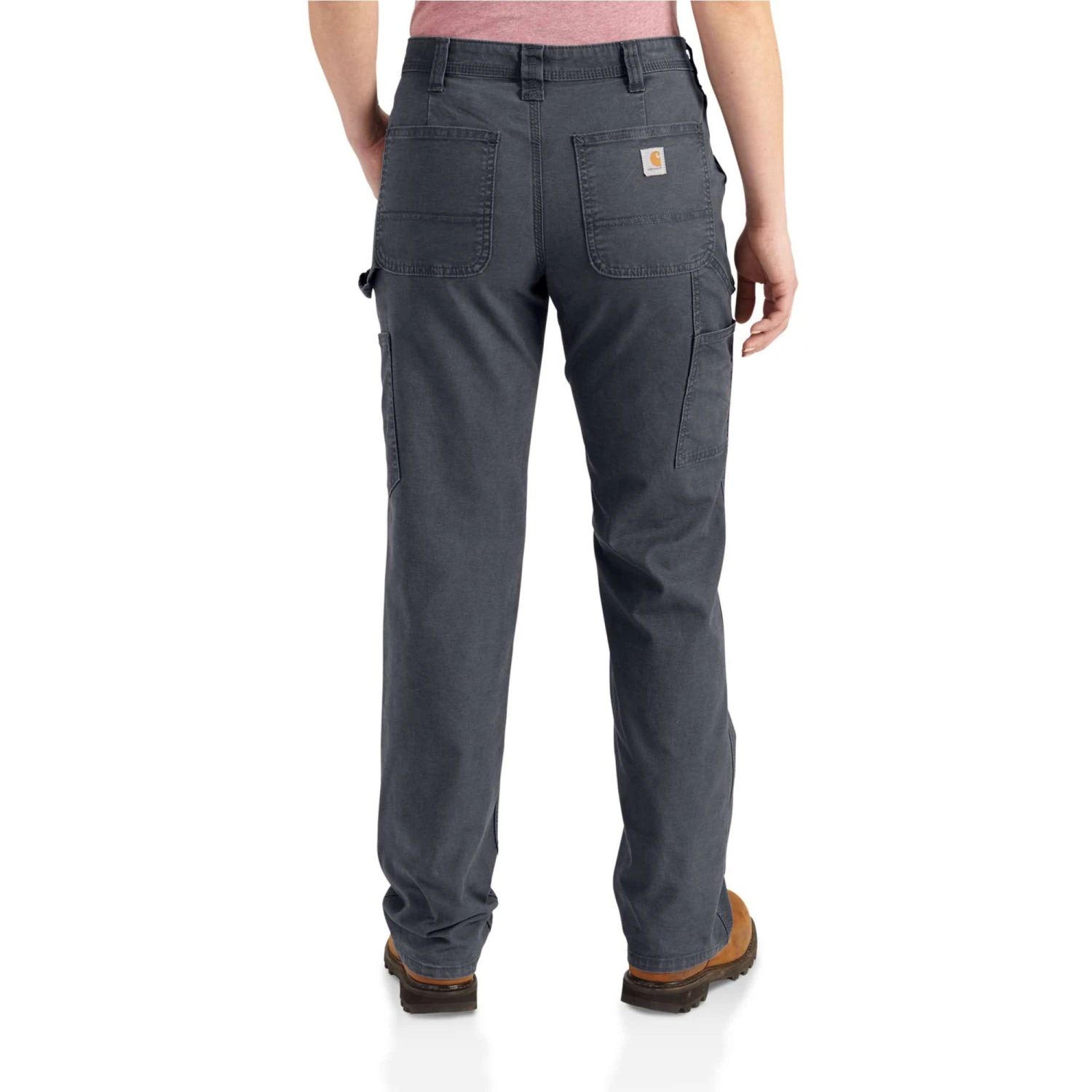 Carhartt Women's: 102080 011 Coal Loose Fit Crawford Rugged Flex Pants - Image 2