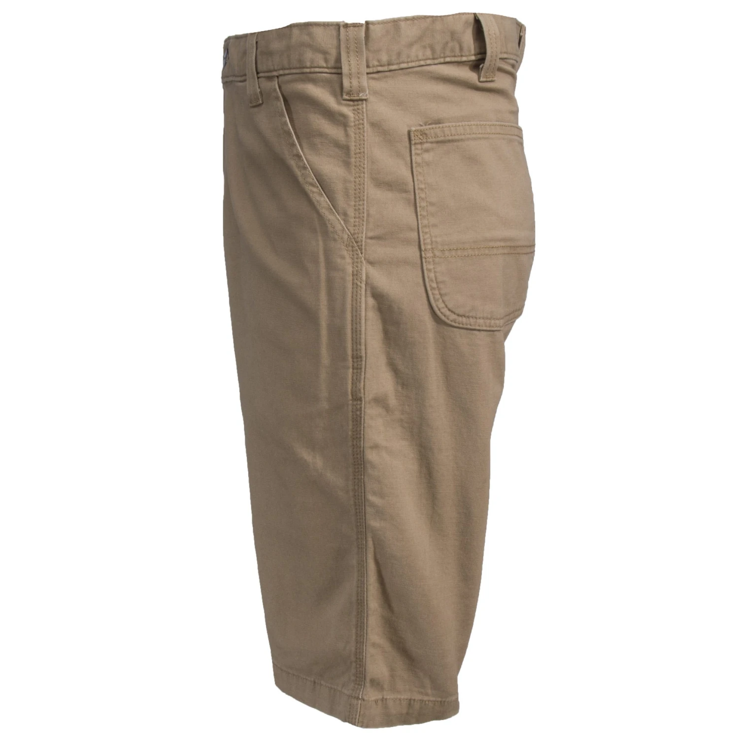 Carhartt Shorts: Men's Rugged Flex Dark Khaki 103110 253 13-Inch Shorts - Image 3