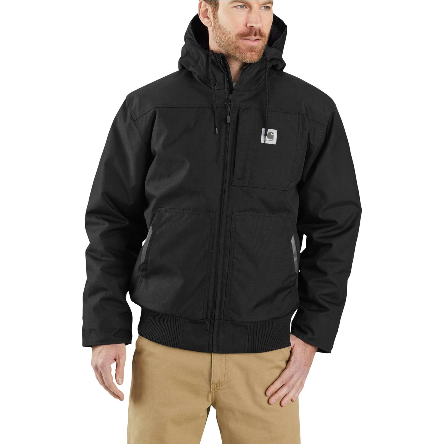 Carhartt Jackets: Men's 104458 N04 Black Yukon Extreme Jacket - Image 2