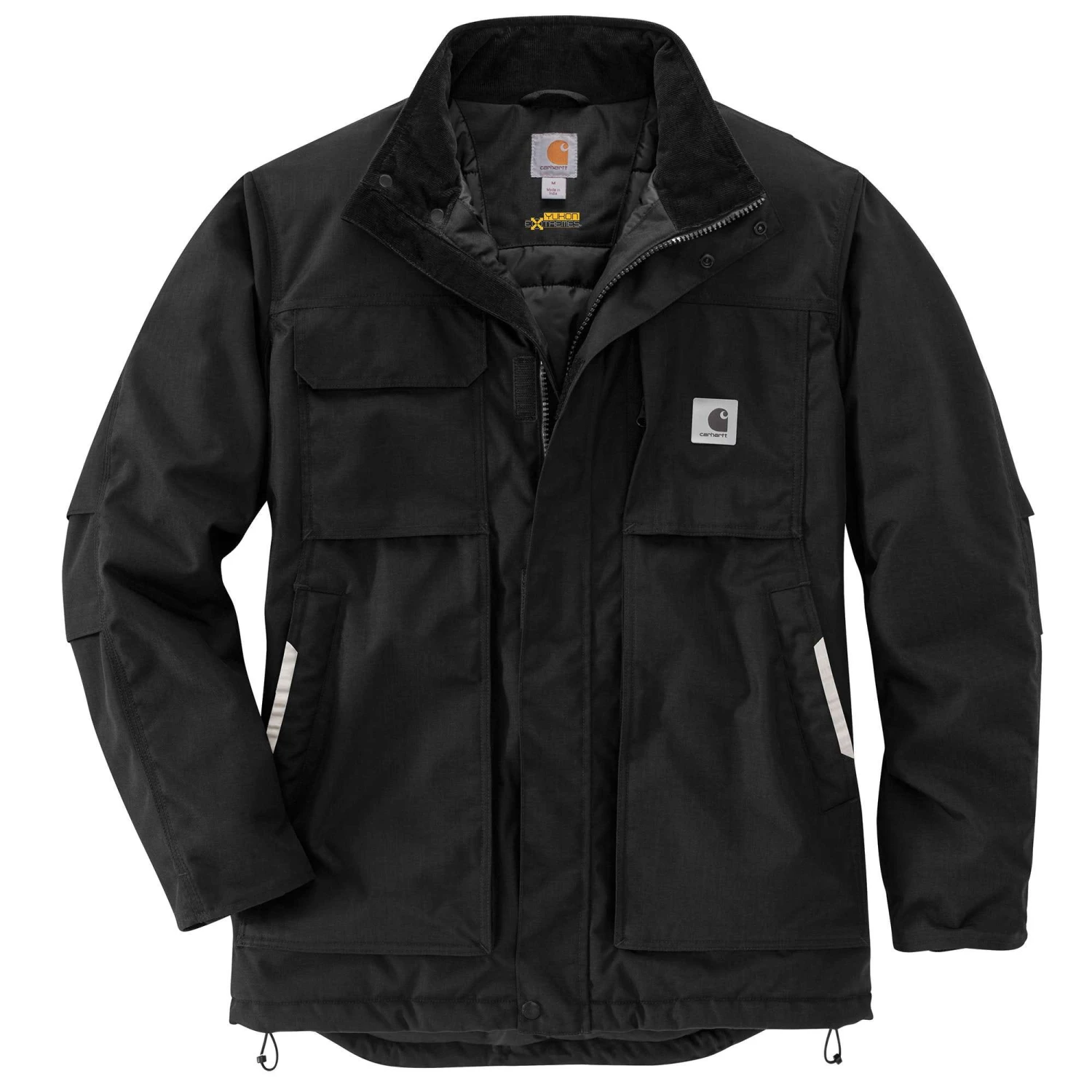 Carhartt Jackets: Men's 104460 N04 Black Full Swing Yukon Insulated Coat - Image 2