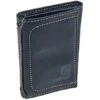 Carhartt Wallets: B000020900199 Black Pebble Leather Trifold Wallet