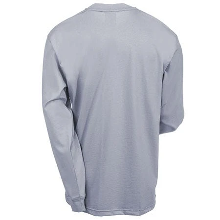 Carhartt Force Shirts: Men's Force 100235 051 Light Gray Flame Resistant Work Shirt - Image 3