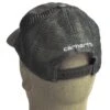 Carhartt Hats: Men's 100286 039 Gravel Grey Buffalo Mesh Back Baseball Cap