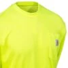 Carhartt Force Shirts: Men's Force 100494 323 Lime Hi Vis Moisture Wicking Work Shirt