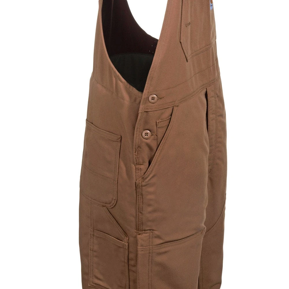 Carhartt Overalls: Men's 101626 211 FR Quilt Lined Cotton Duck Bib Overalls - Image 5