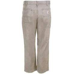 Carhartt Pants: Men's 102291 232 Tan Rigby Rugged Flex Dungarees
