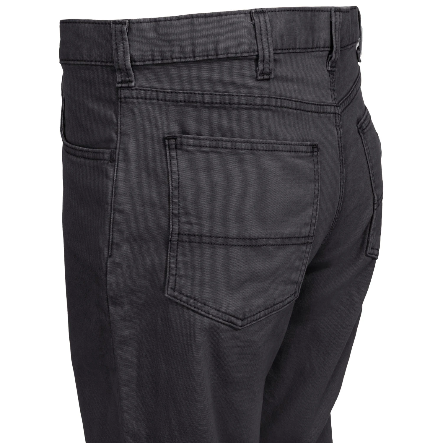 Carhartt Pants: Men's 102517 039 Gravel Grey Rugged Flex Rigby Five-Pocket Canvas Work Pants - Image 3