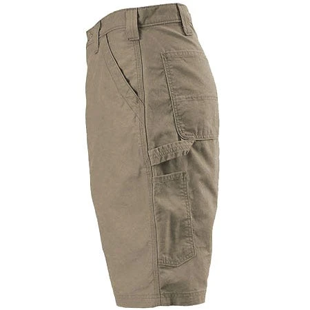 Carhartt Shorts: Men's Light Brown B147 LBR Cotton Canvas Work Shorts - Image 3