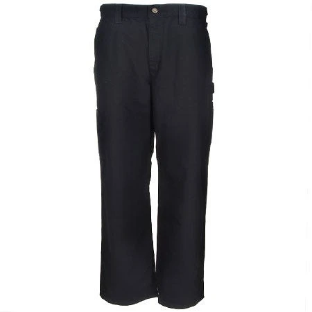 Carhartt Pants: Men's B151 BLK Black Lightweight Canvas Dungaree Work Pants - Image 2