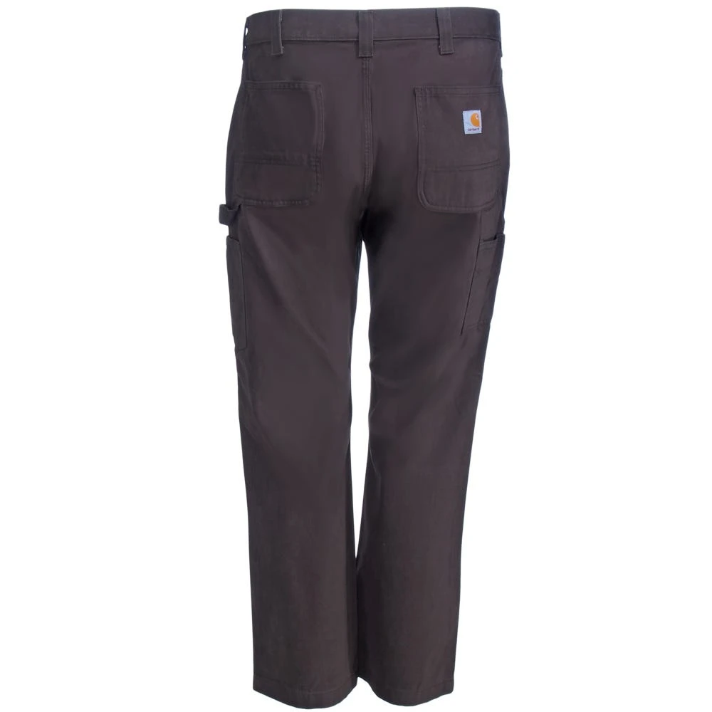 Carhartt Pants: Men's B324 DFE Brown Relaxed Fit Cotton Twill Dungaree Pants