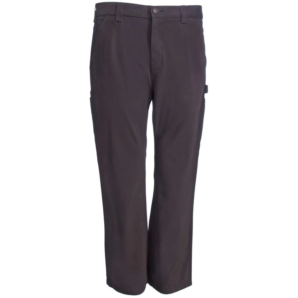 Carhartt Pants: Men's B324 DFE Brown Relaxed Fit Cotton Twill Dungaree Pants - Image 2