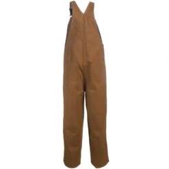 Carhartt Kids' Overalls: Boys' CM8601 D15 Brown Duck Washed Bib Overalls