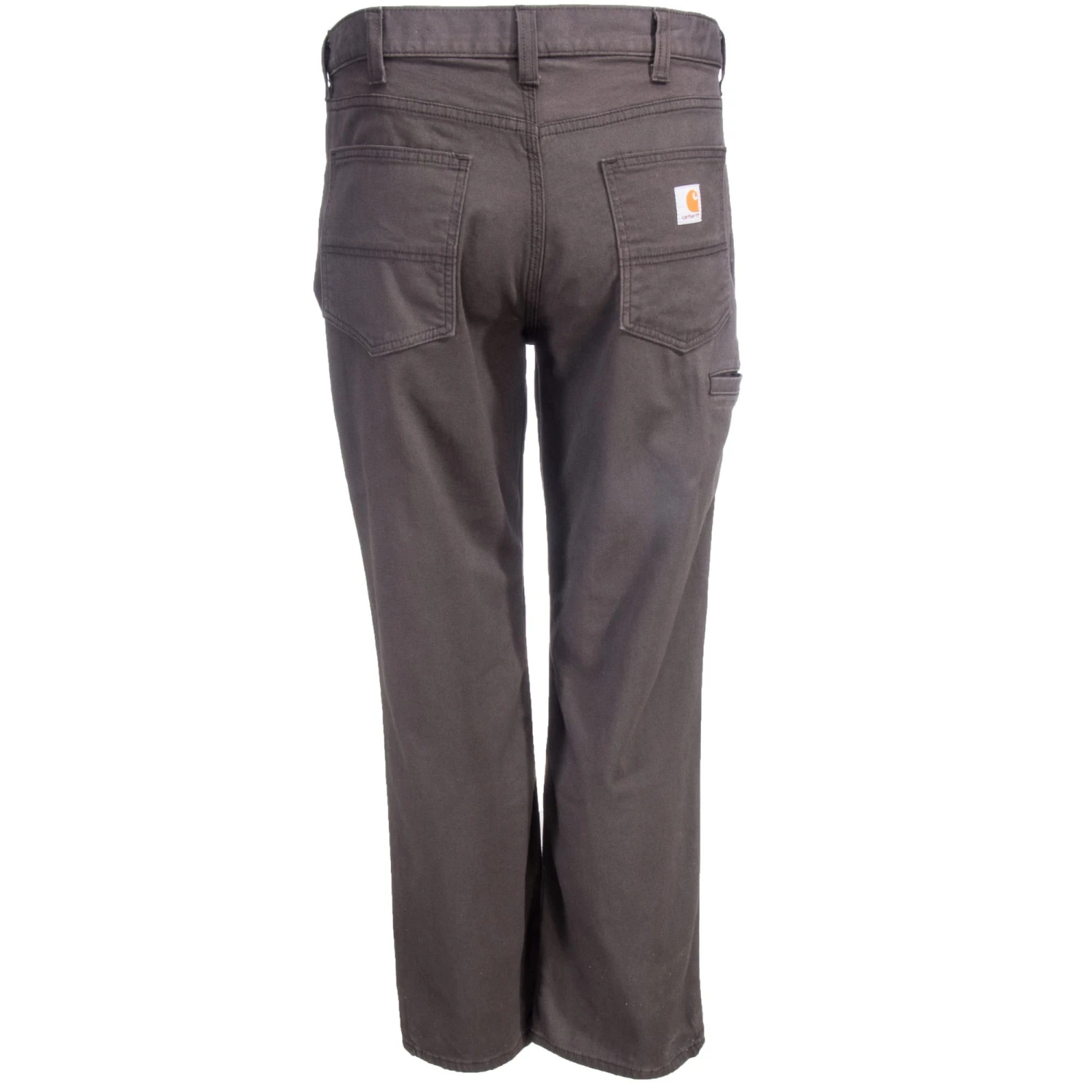 Carhartt Pants: Rugged Flex Rigby 102517 909 Men's Dark Coffee 5-Pocket Work Pants - Image 2