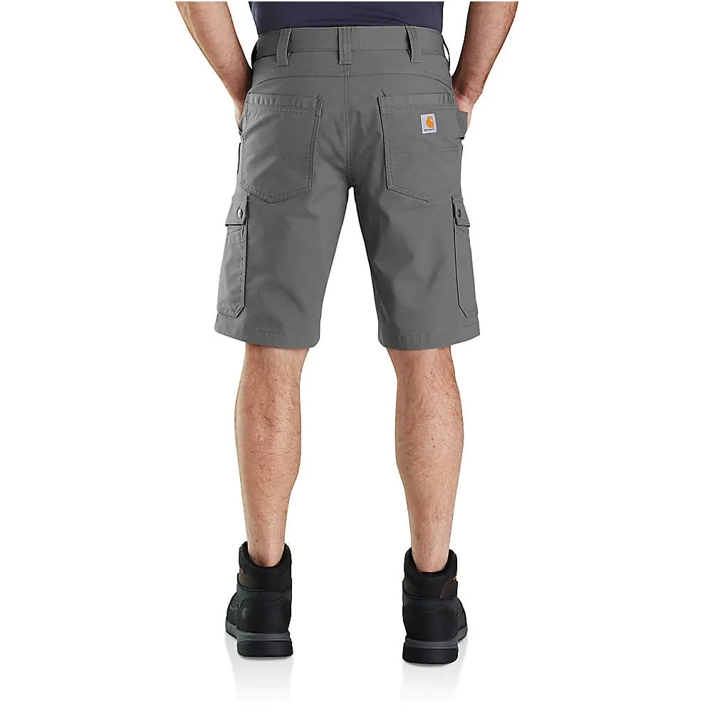 Carhartt Shorts: Men's 104727 075 Steel Rugged Flex Relaxed Fit Ripstop Cargo Work Short - Image 2