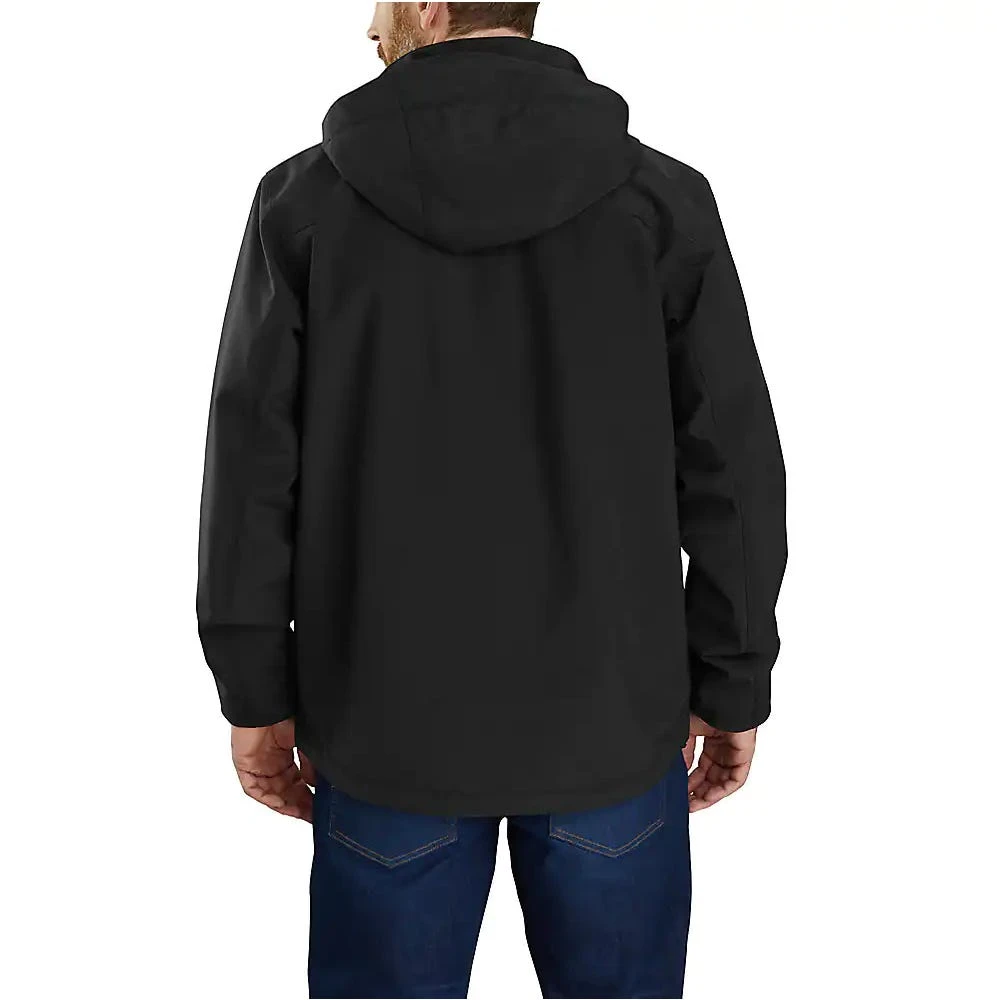 Carhartt Jackets: Men's 104670 BLK Black Storm Defender Loose Fit Heavyweight Jacket - Image 4