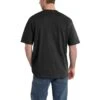 Carhartt Shirts: Men's K195 BLK Black Cotton Jersey Logo Tee Shirt