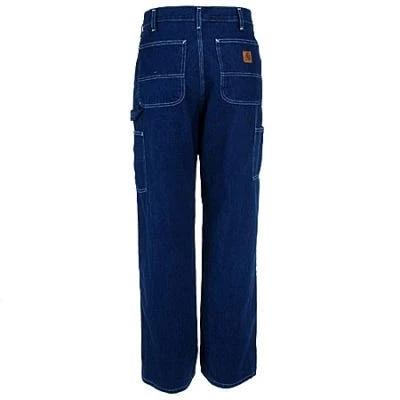 Carhartt Jeans: Men's B13 DST Darkstone Cotton Denim Work Jeans