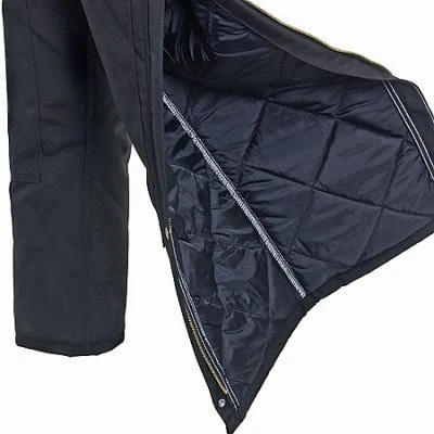 Carhartt Coveralls: Yukon Men's Black X06 Arctic Extremes Quilt Lined Coveralls - Image 3