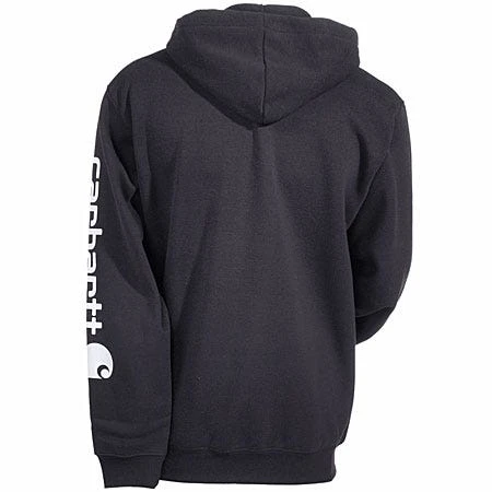 Carhartt Sweatshirts: Men's Black K288 BLK Midweight Pullover Hooded Sweatshirt