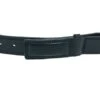 Carhartt Belts: Men's Black A0005505001 Scratchless Logo Leather Belt