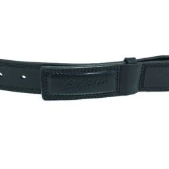 Carhartt Belts: Men's Black A0005505001 Scratchless Logo Leather Belt